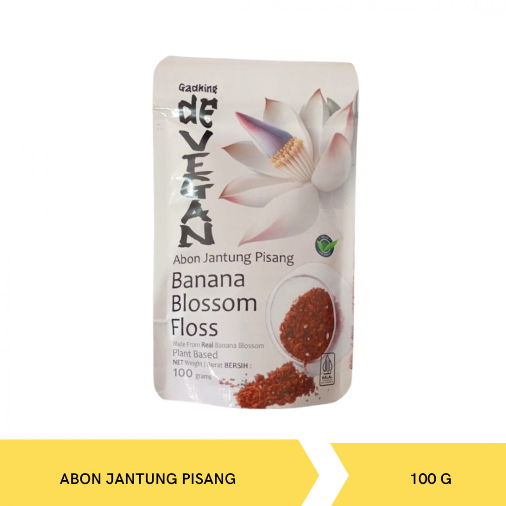 DE VEGAN ABON BANANA BLOSSOM VEGAN 100GX24