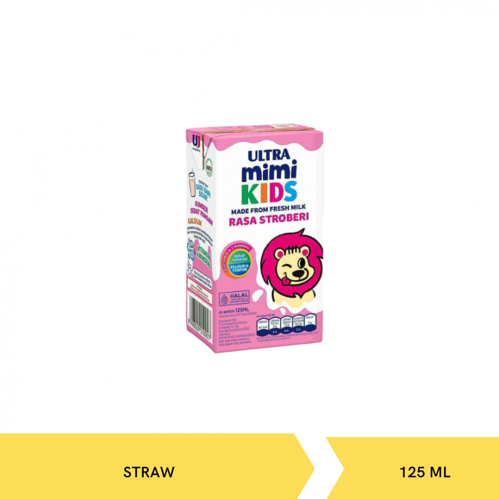 ULTRA MIMI STRAW 125ML X 40