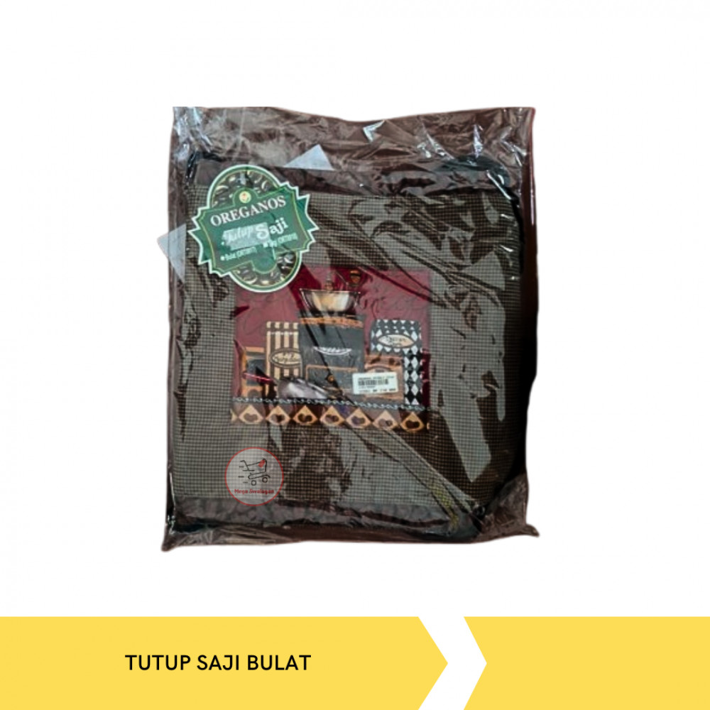 OREGANOS ORT0917 TUTUP SAJI BULAT COFFEE