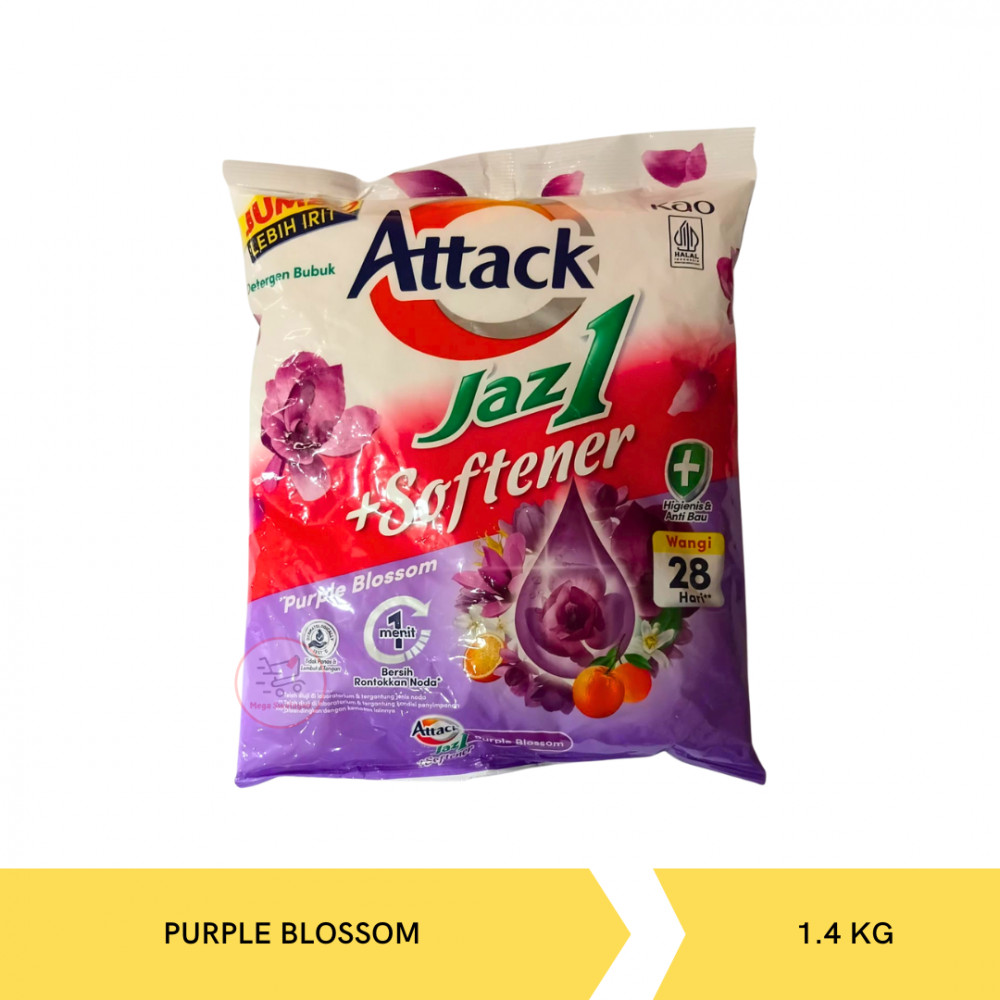 ATTACK DET JAZ1 +SOFT PURPLE B 1.4KG X 6