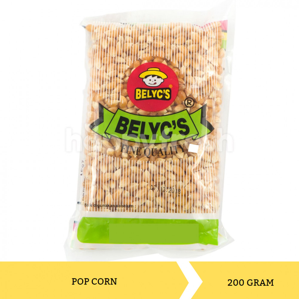BELYCS DRIED POP CORN 200G X 48