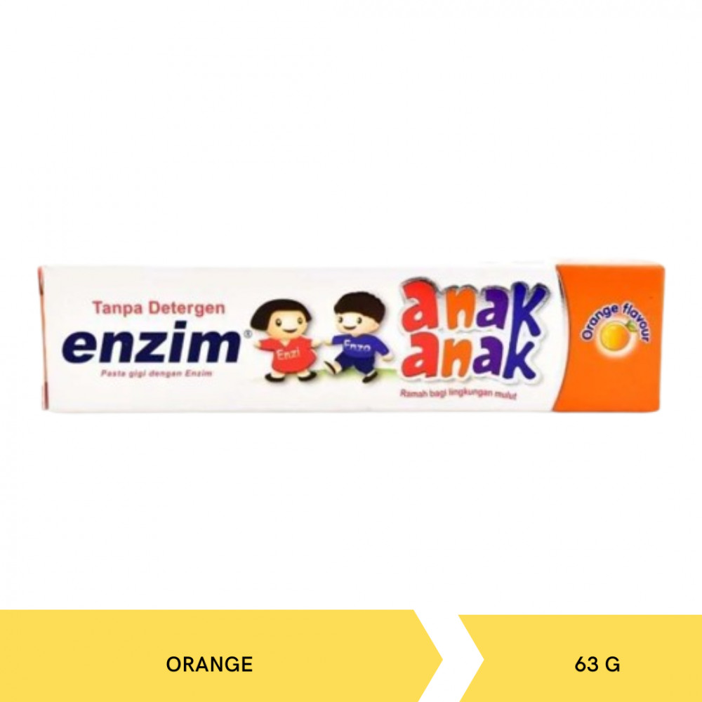 ENZIM KID T.PASTE ORANGE 63G
