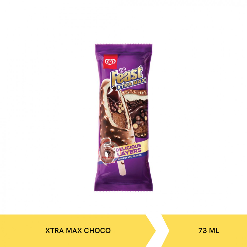 WALLS FEAST XTRA MAX CHOC 73MLX30