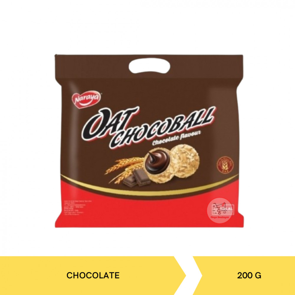 NARAYA OAT CHOCOBALL CHOCO 200G X 24