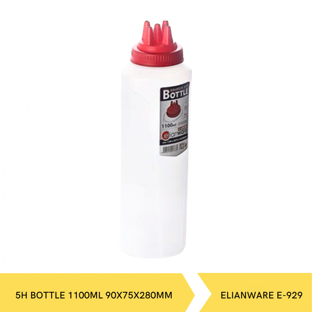 ELIANWARE E-929/5H BOTTLE 1100ML 90X75X280MM