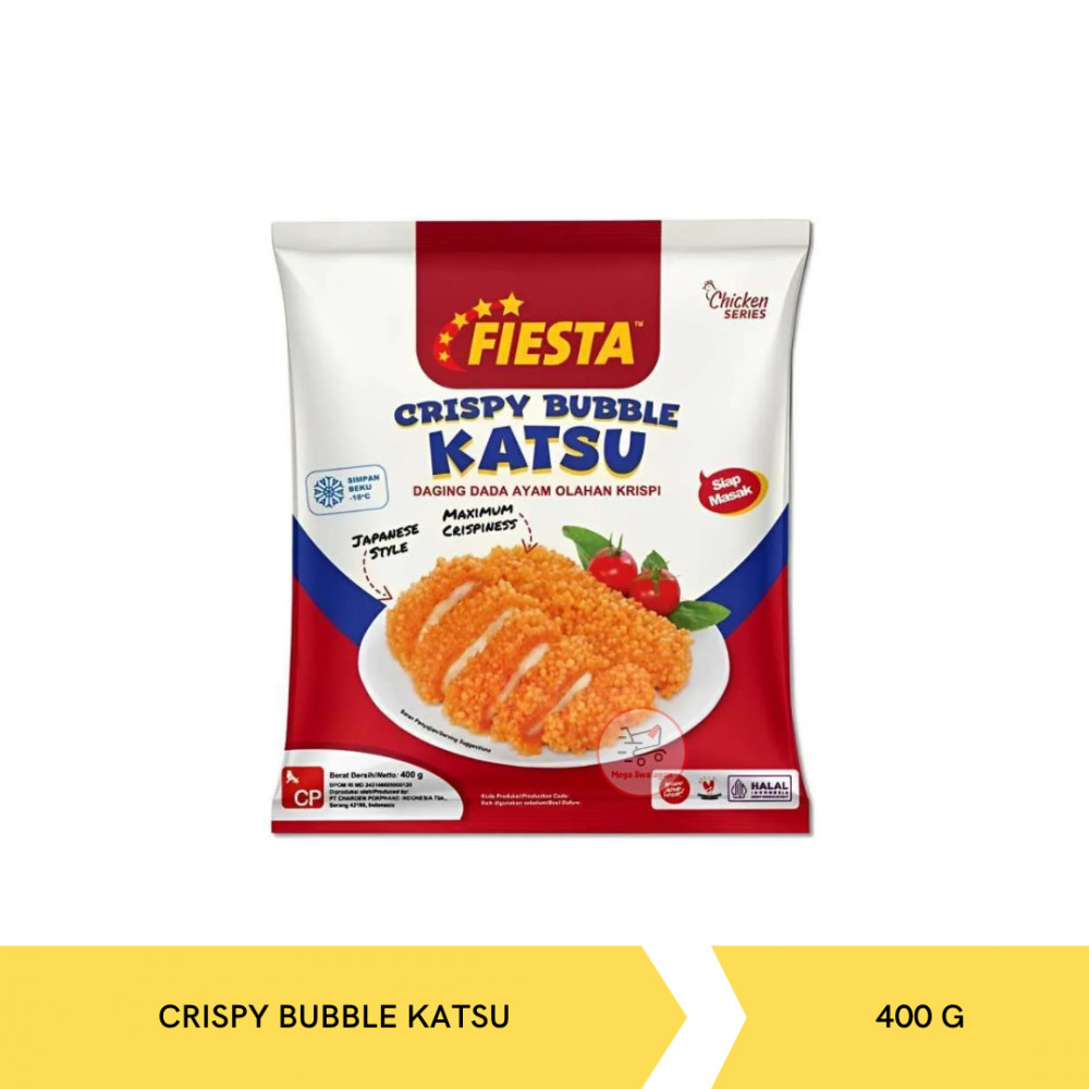 FIESTA CRISPY BUBBLE KATSU 400G X 12