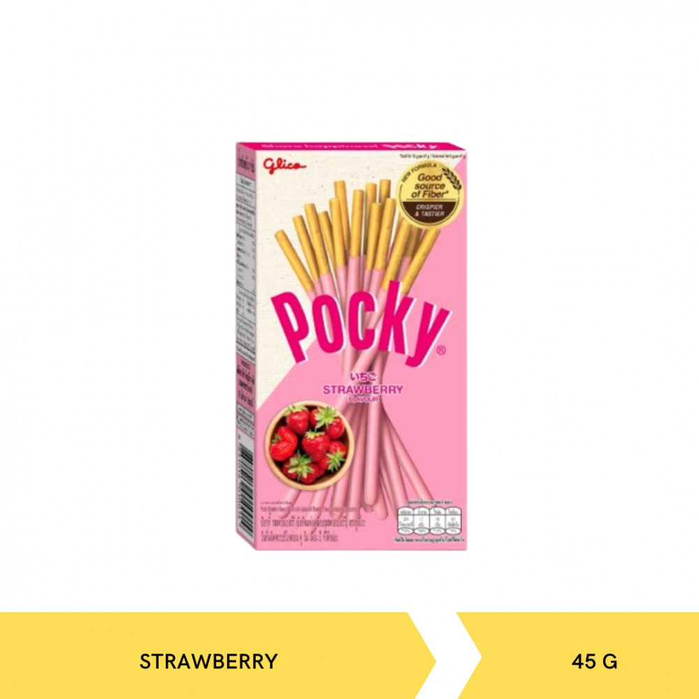 GLICO POCKY STRAW 45G X 10