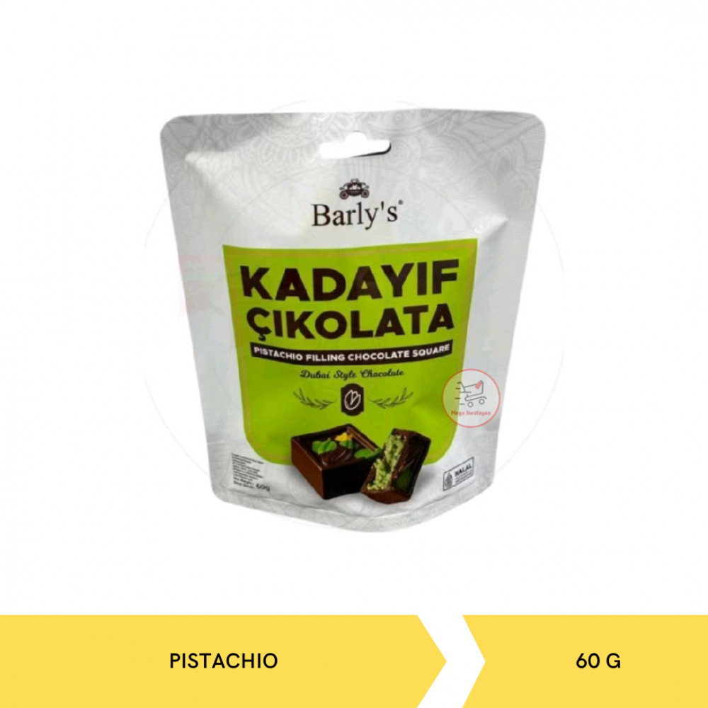 BARLY`S KADAYIF CIKOLATA PISTACHIO BAG 60GX24