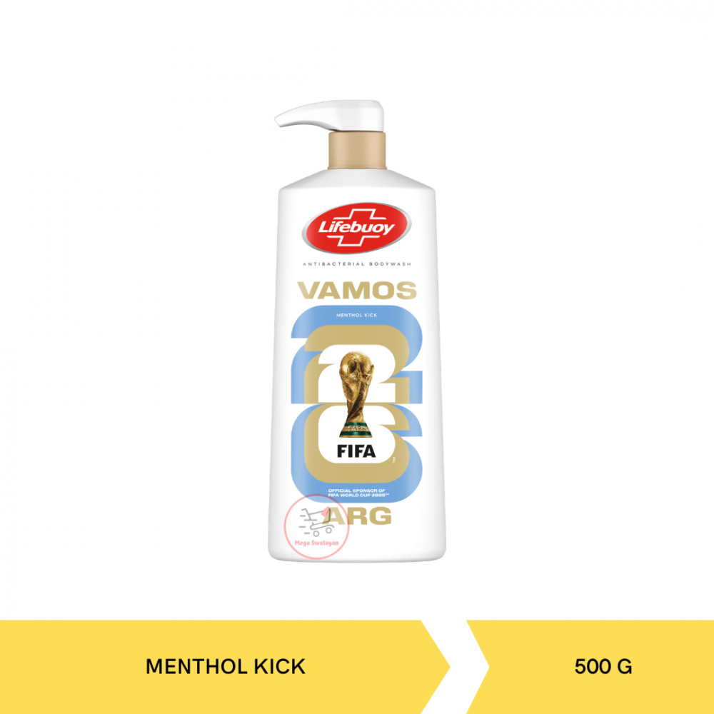 LIFEBUOY BW MENTHOL KICK PUMP 500GX12