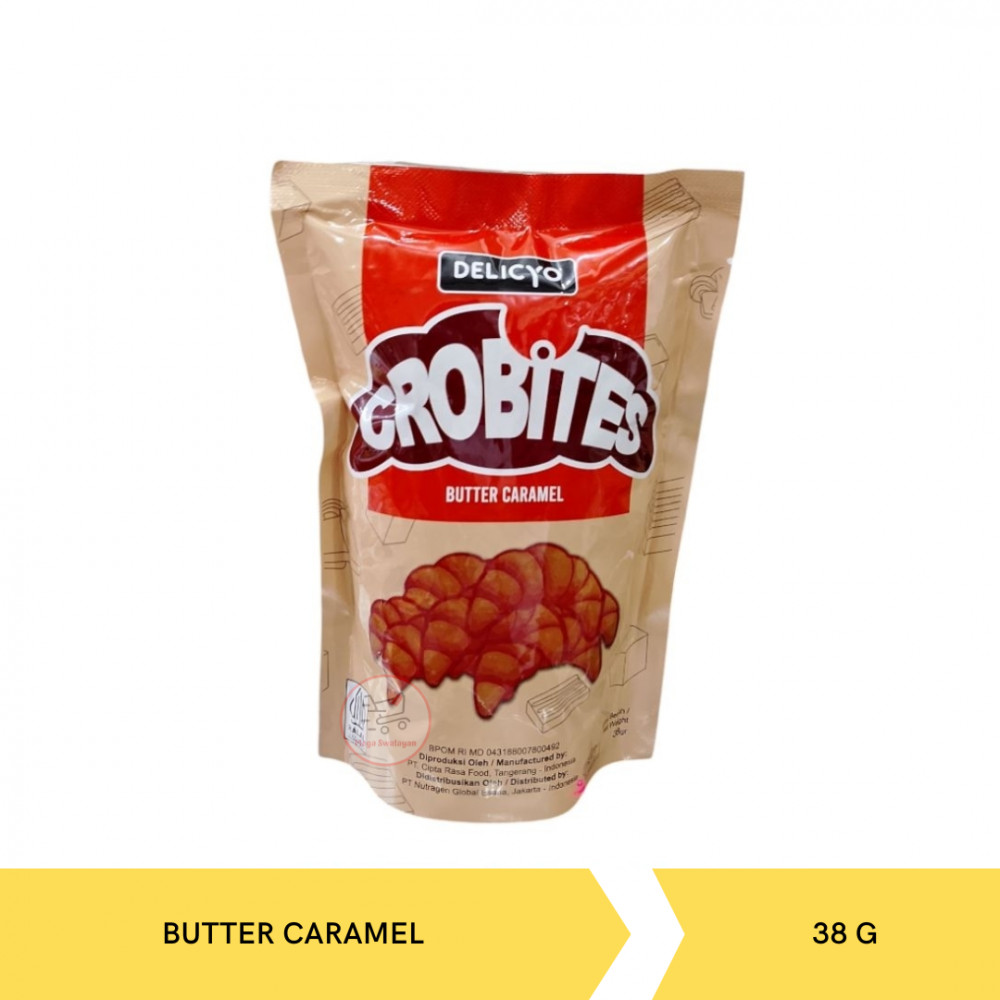 DELICYO CROBITES BUTTER CARAMEL 38G X 24