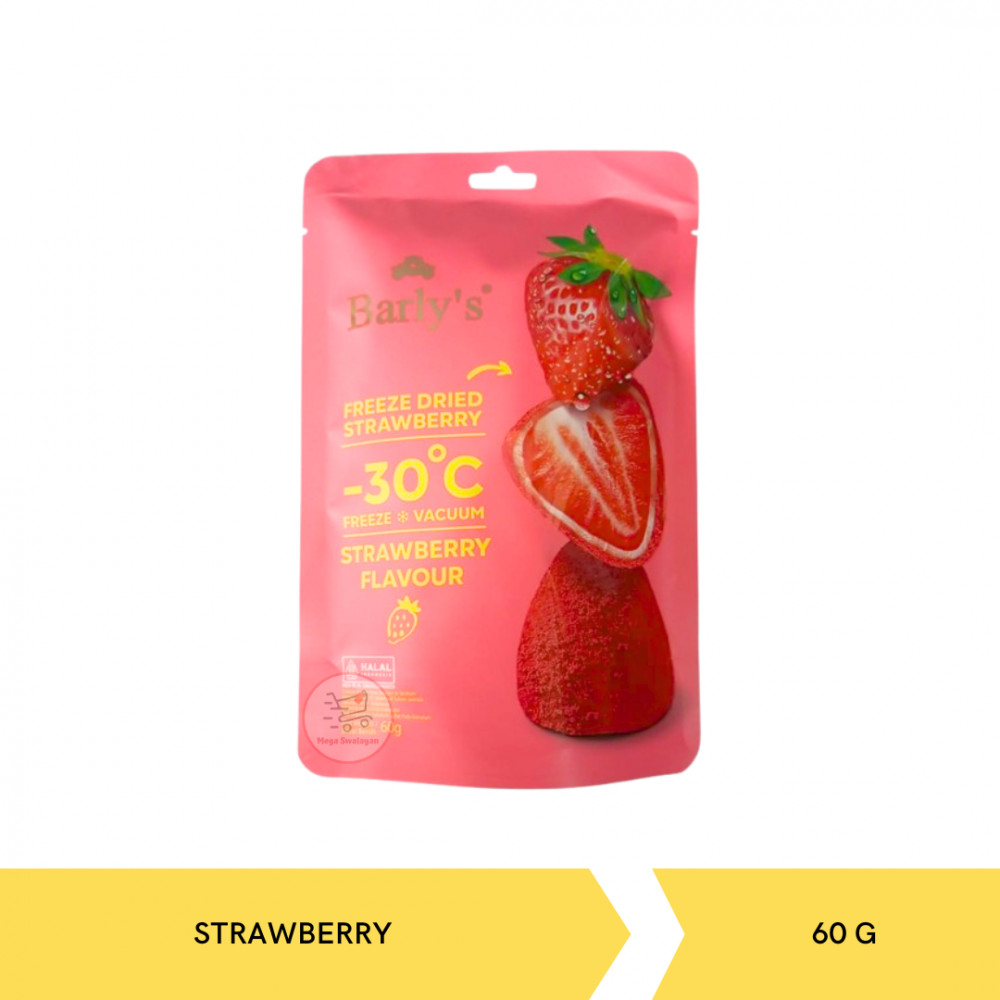 BARLY`S FREEZE DRIED STRAW 60GX40