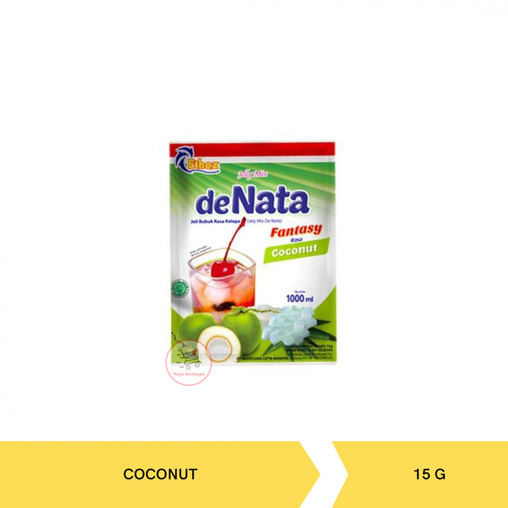 ETHOZ DENATA PWD COCONUT 15GX12 X 12