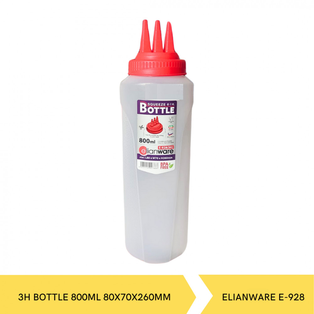 ELIANWARE E-928/3H BOTTLE 800ML 80X70X260MM