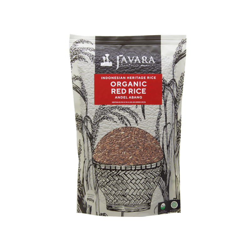 Mega Swalayan - JAVARA ORGANIC RED RICE ANDEL ABANG 900G X 6