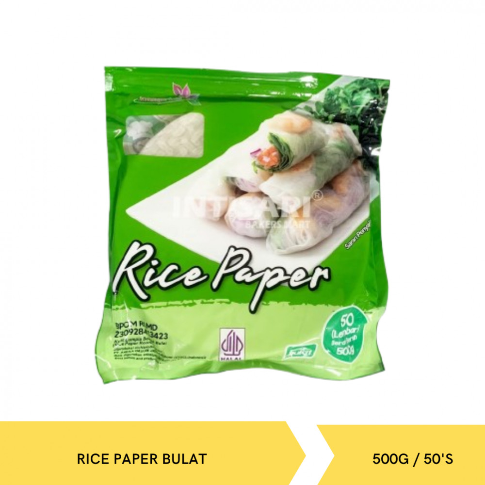 JSF RICE PAPER BULAT 500G/50`S X 20