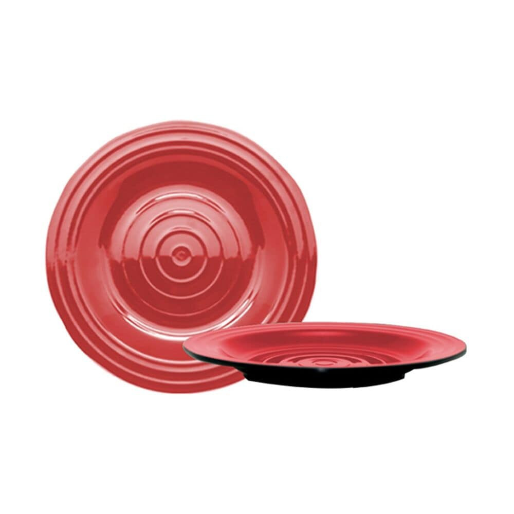 ONYX JFA07A 7` ORIENTAL PLATE BLACK MAROON