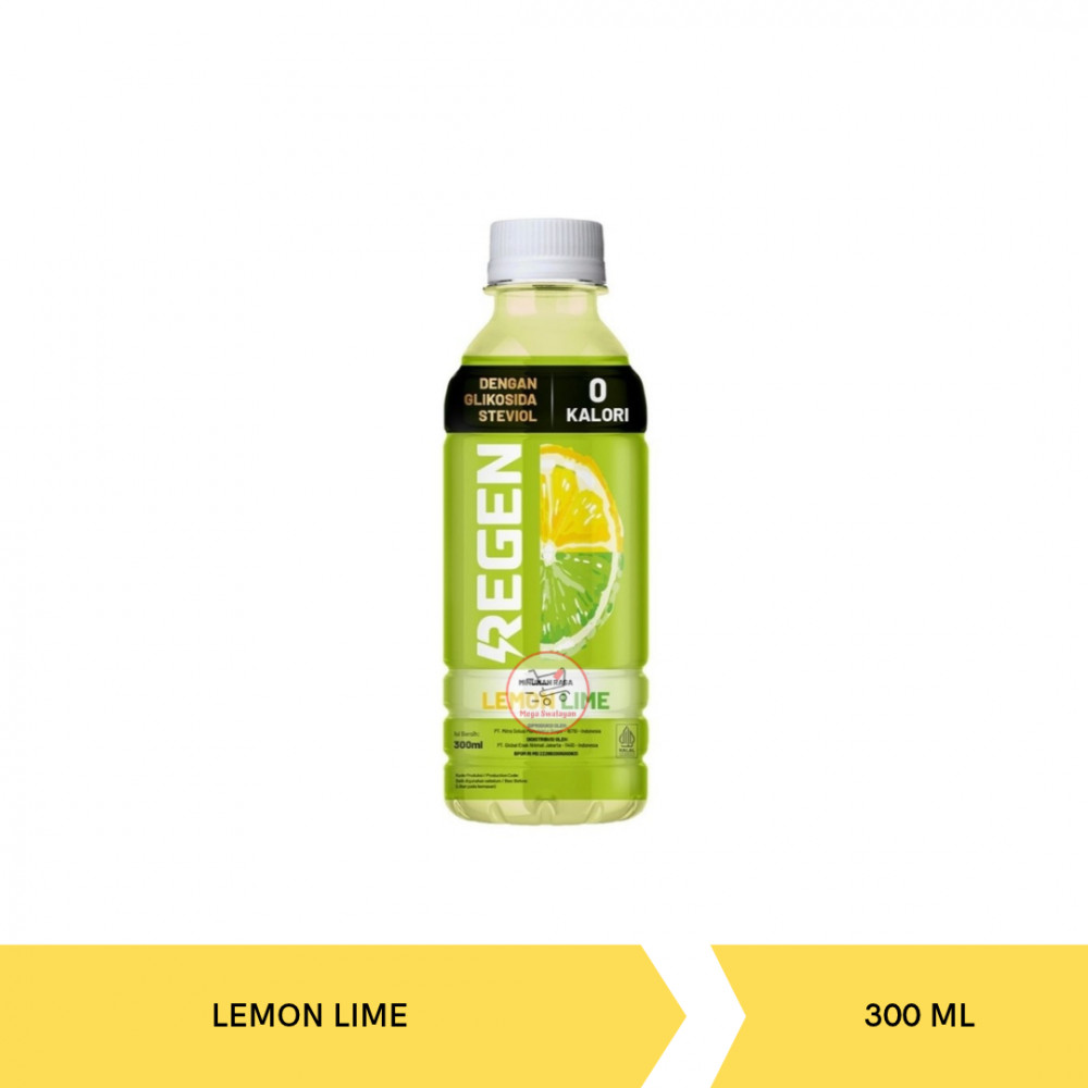 REGEN DRINK LEMON LIME 300ML X 12