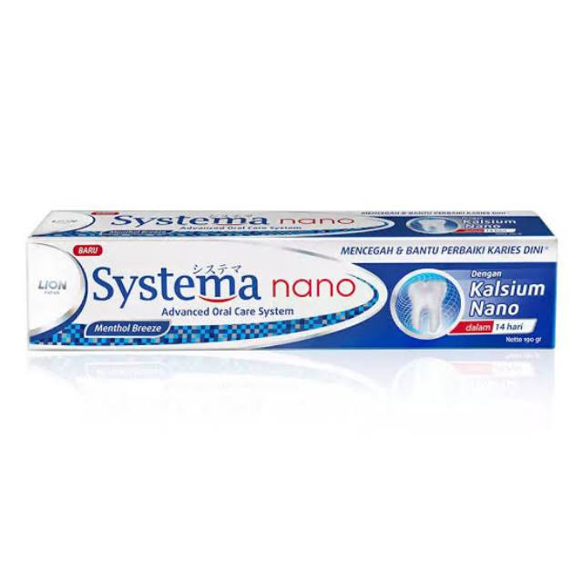 SYSTEMA NANO T.PASTE MENTHOL BREEZE 190ML X 24