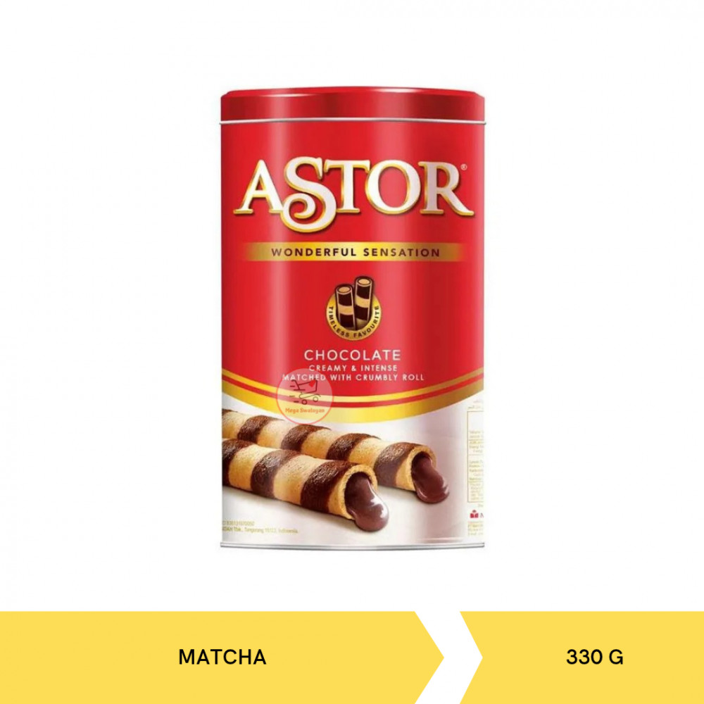 ASTOR WAFER STICK CHOCO TIN 330G X 6