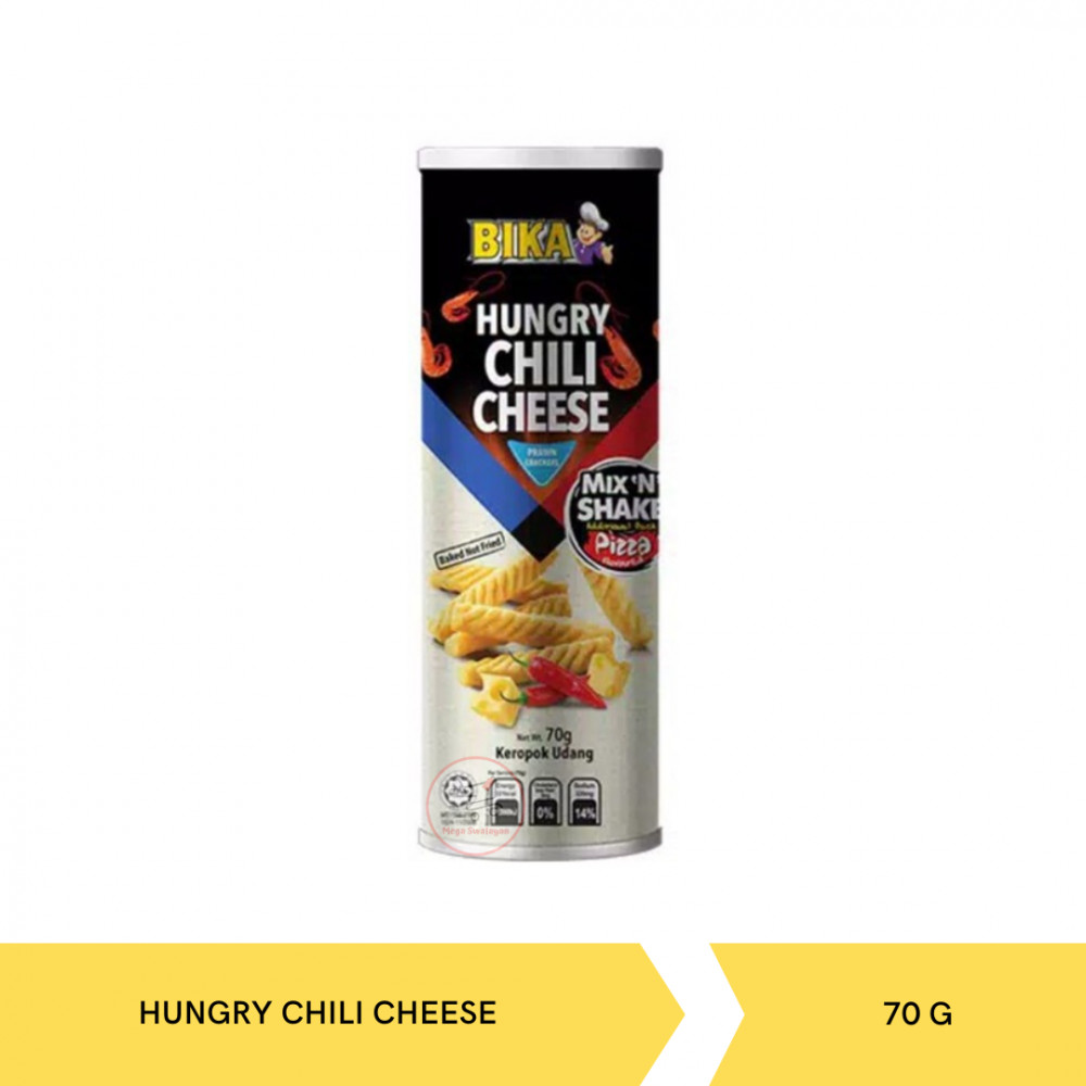 BIKA MIX&SHAKE HUNGRY CHILLI CHEESE 70G X 12