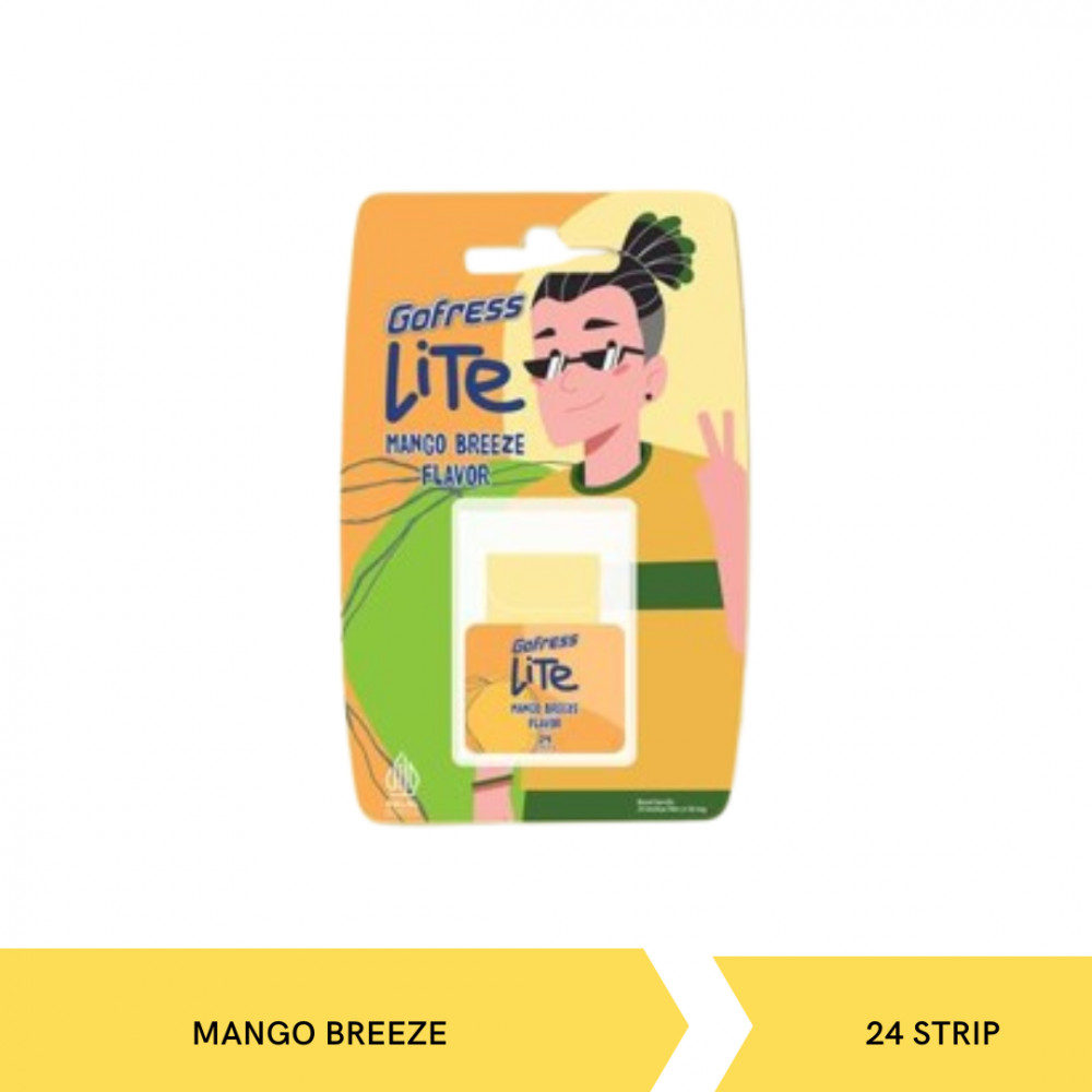 GO FRESS LITE MANGO BREEZE 24STRIP X 10