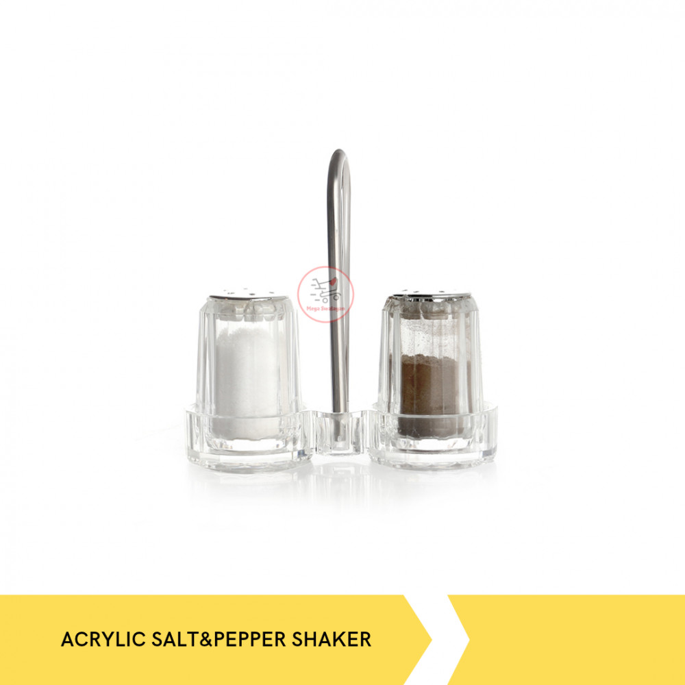 RRT ACRYLIC SALT&PEPPER SHAKER #8015