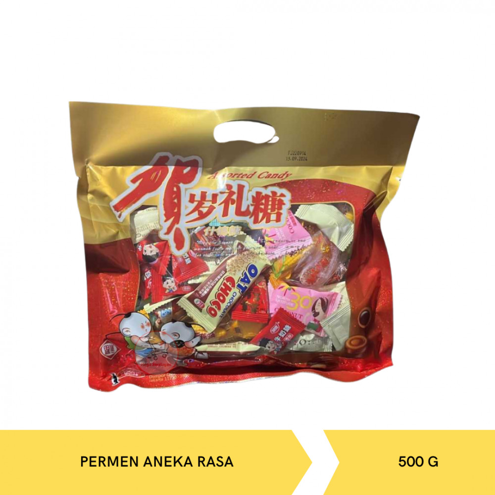 PENGUIN FJB001 PERMEN ANEKA RASA 500GX30