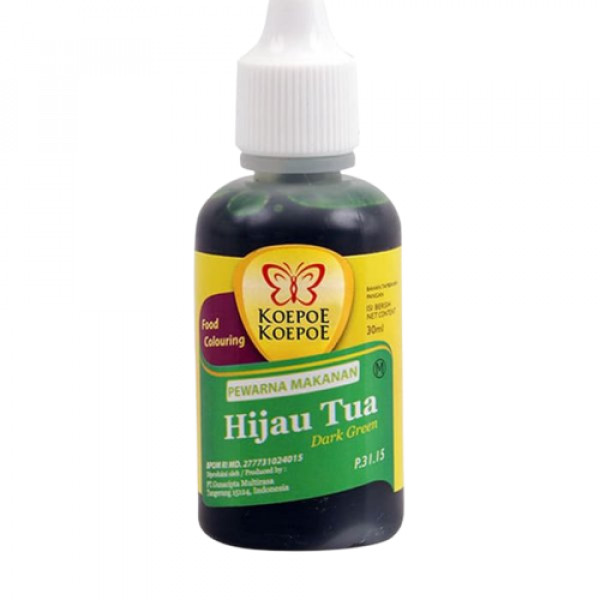 KUPU-KUPU SUMBA CAIR HIJAU TUA 30ML (6 X 24)
