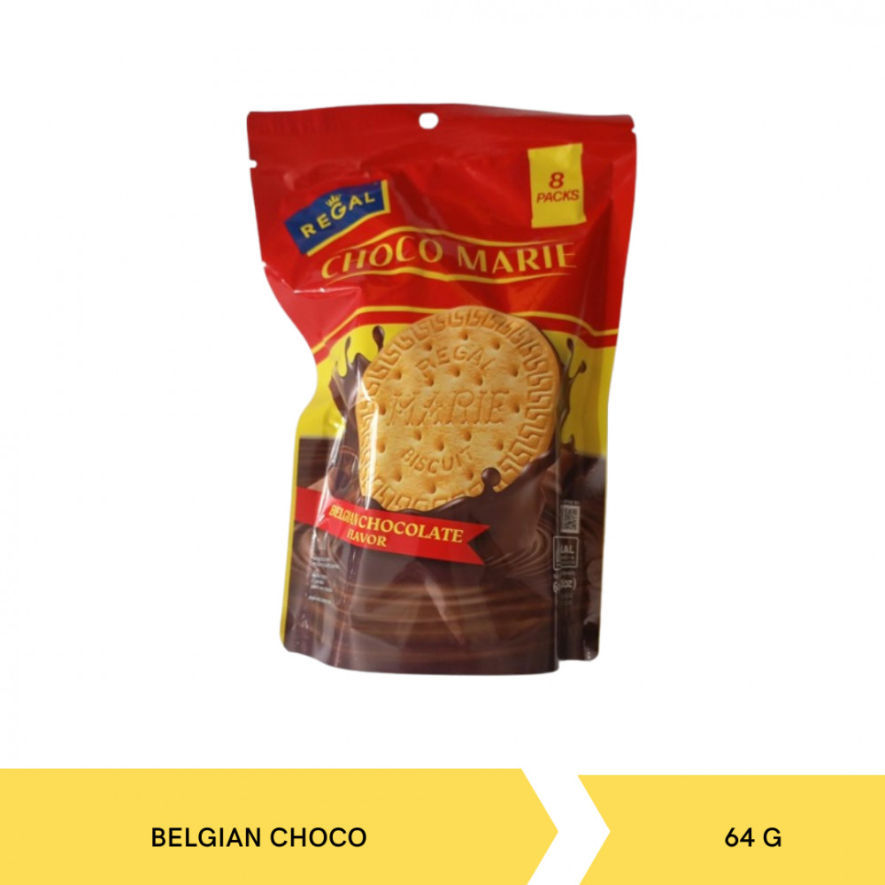 REGAL MARIE BELGIAN CHOCO POUCH 64GX24