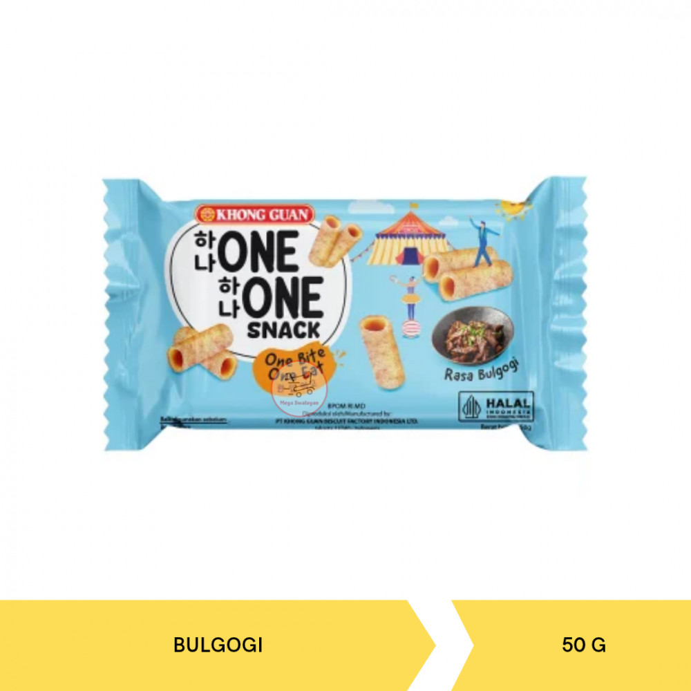 KHONGGUAN ONE ONE SNACK BULGOGI 50G X 20