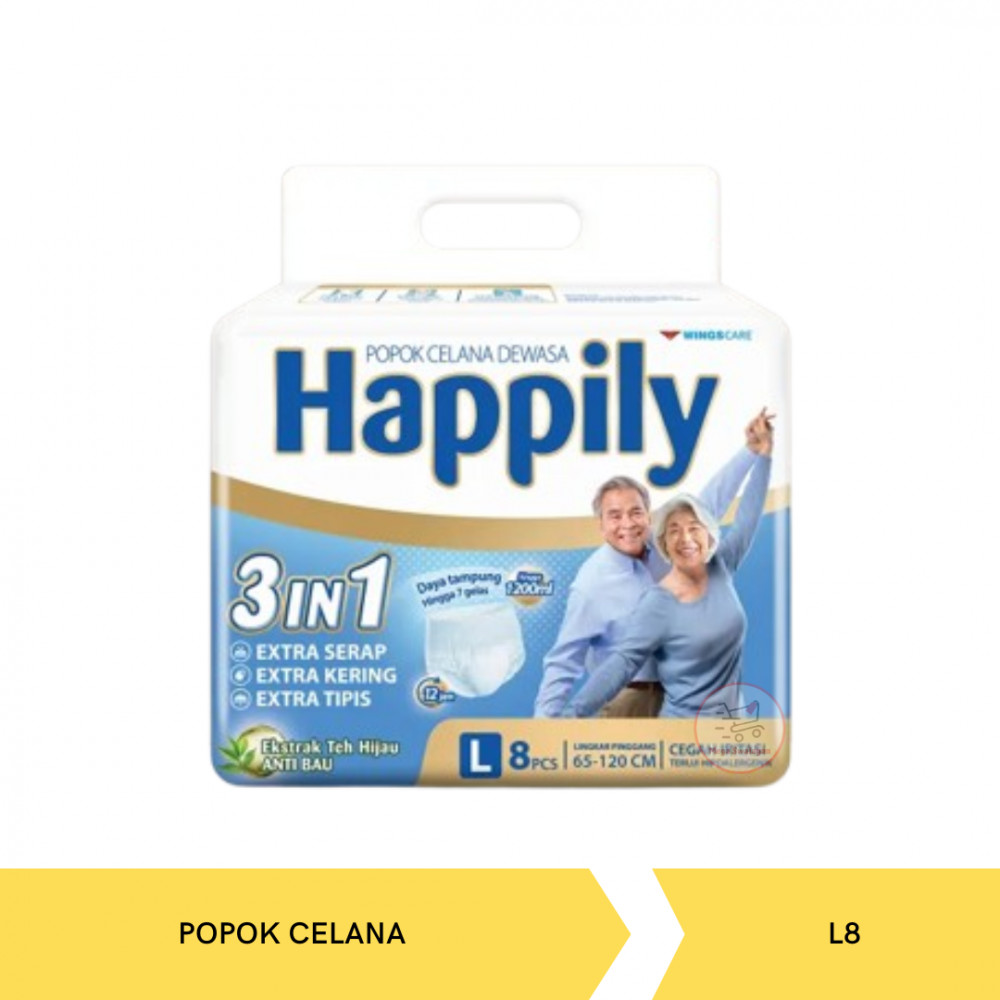 HAPPILY ADULT PANTS L 8