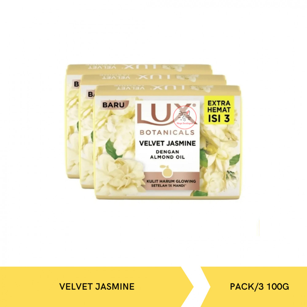 LUX SOAP VELVET JASMINE 100G/3`S X 32