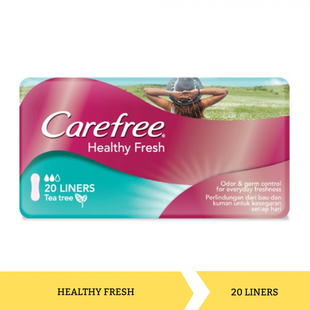 CAREFREE HEALTHY FRESH 20`S PINK