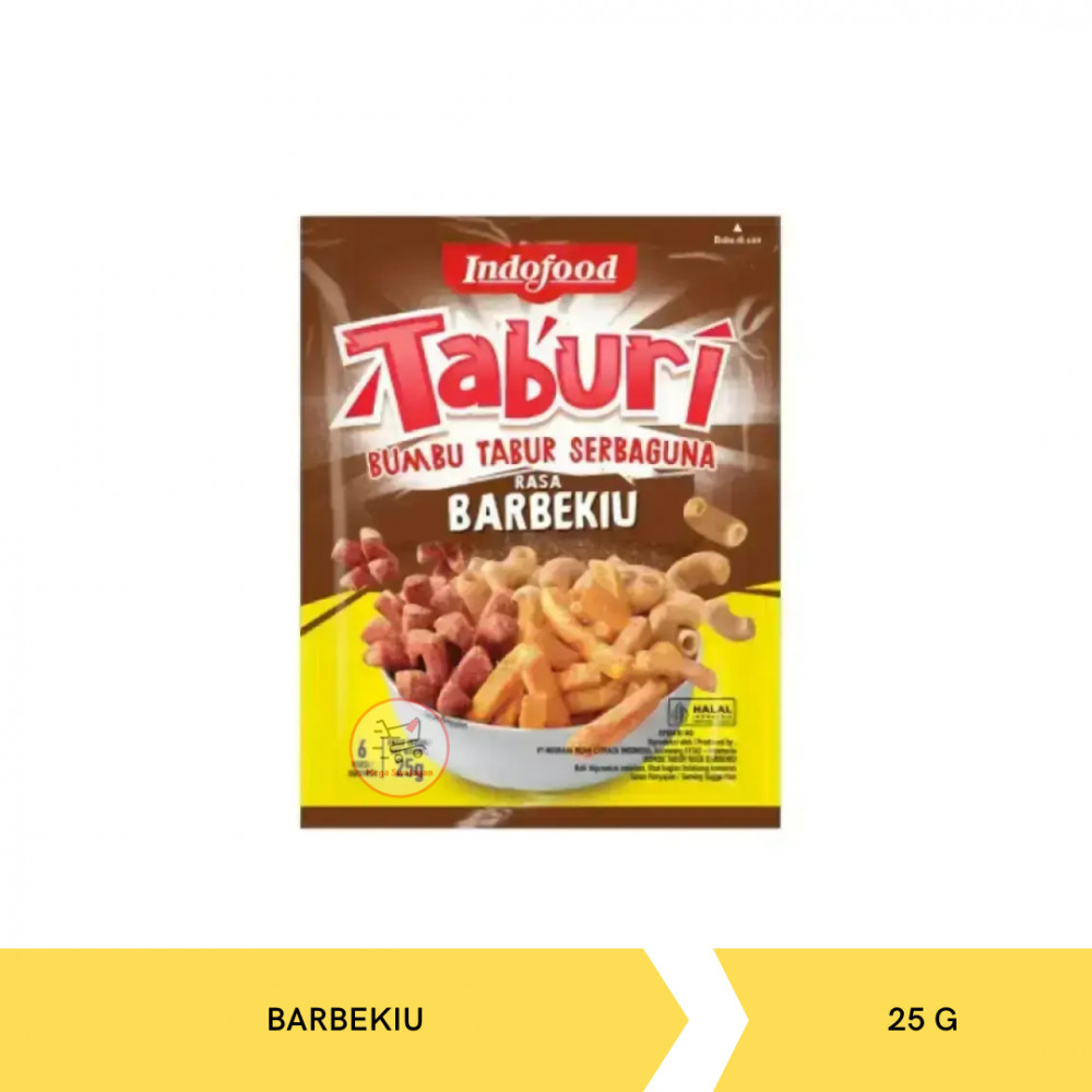 INDOFOOD TABURI BUMBU TABUR BBQ 25G X 48