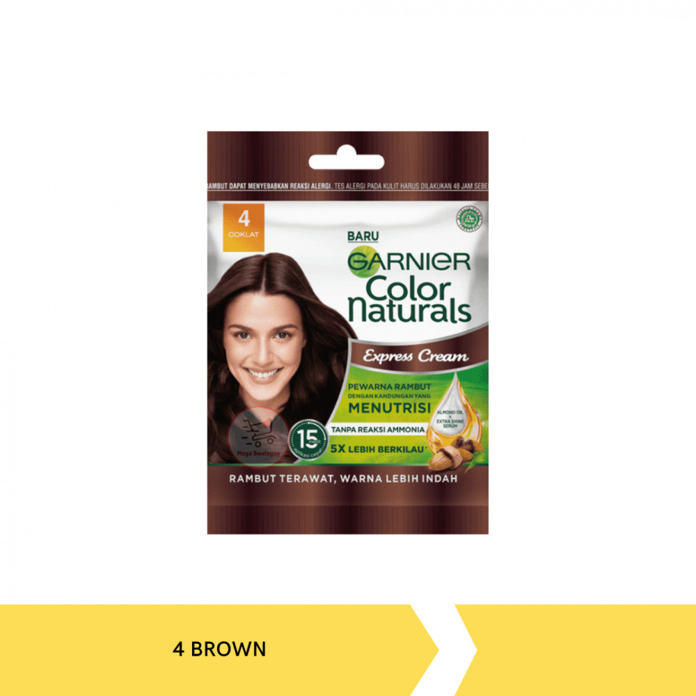GARNIER COLOR NAT EX 4 BROWN