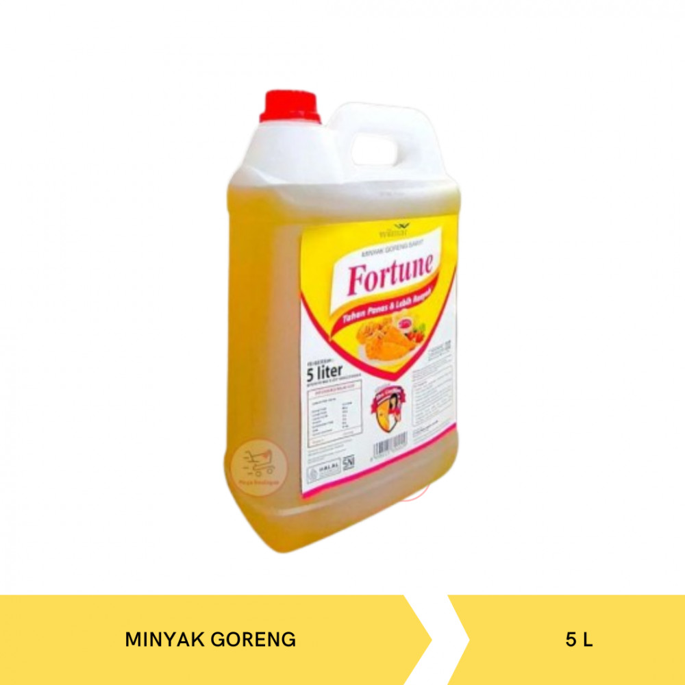 FORTUNE MINYAK GORENG JERIGEN 5L X 4