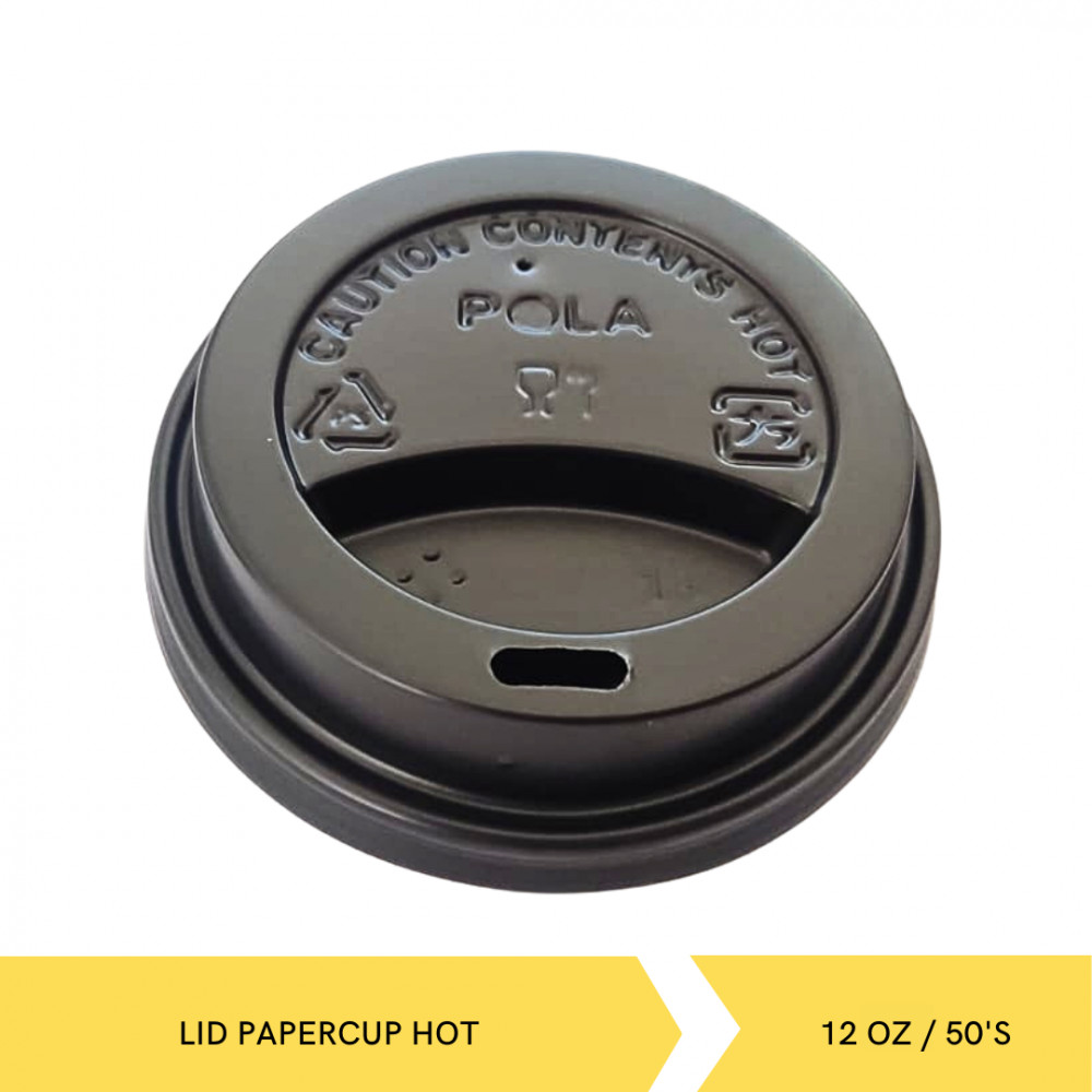 HIGENIK LID PAPERCUP HOT 12OZ/50`S X 20