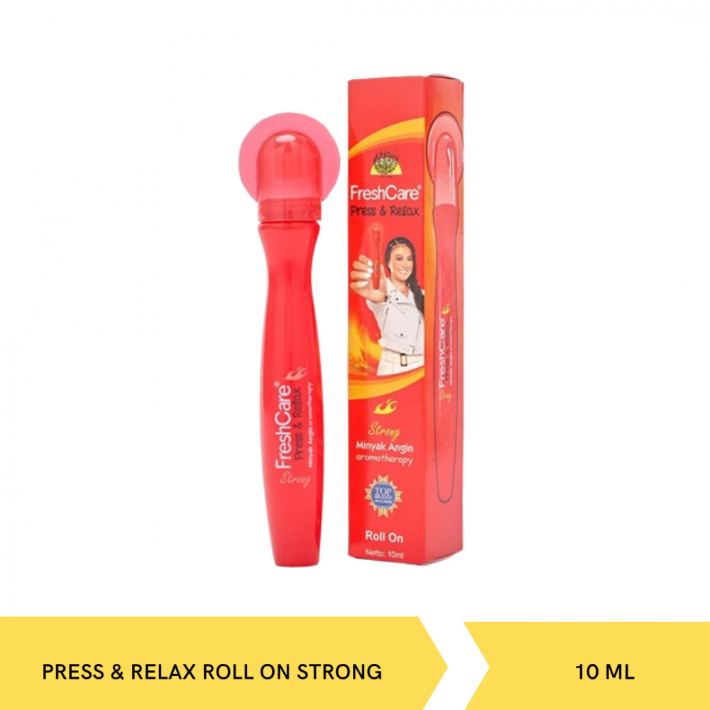 FRESHCARE PRESS & RELAX ROLL ON STRONG 10ML
