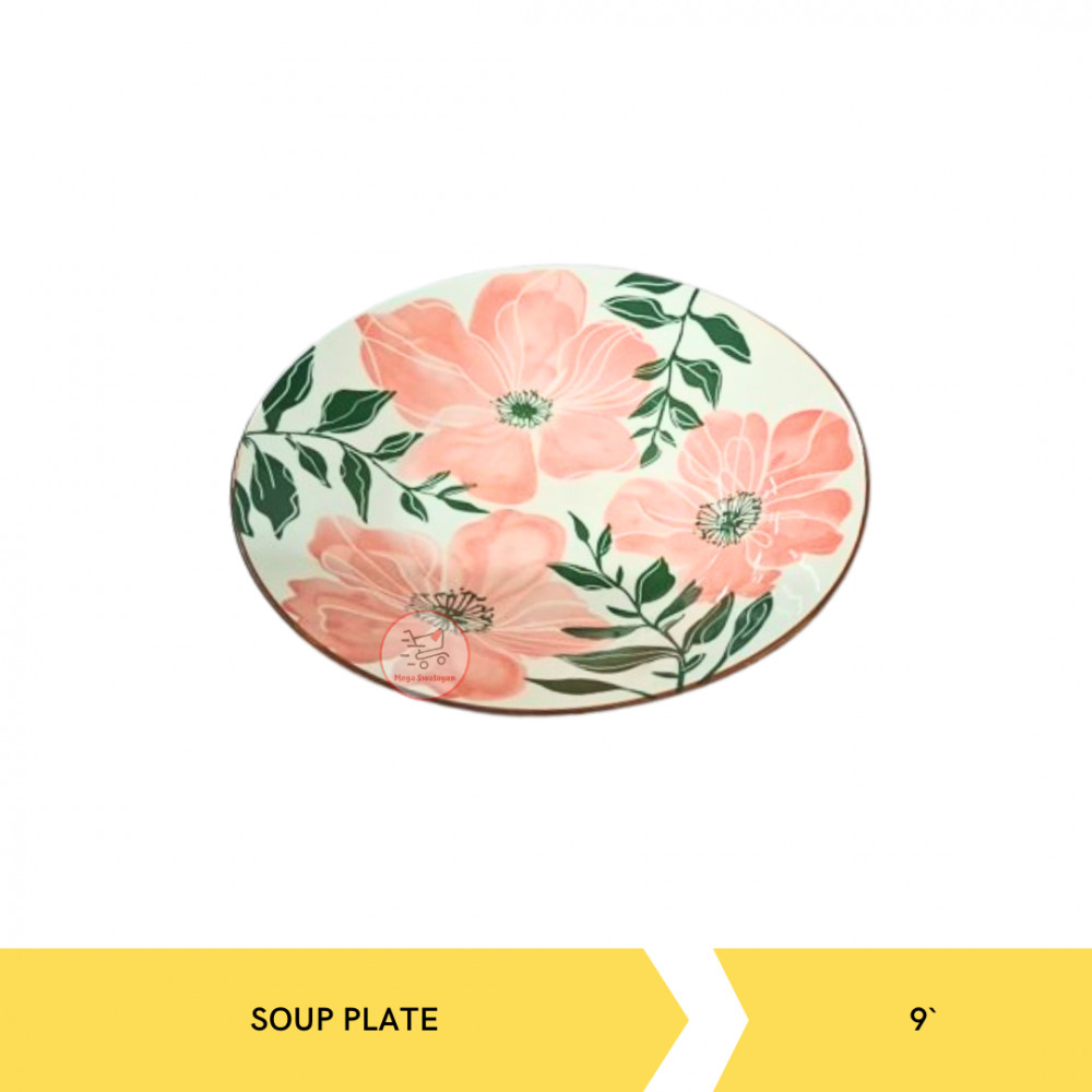 BRESCIA BR-9PL-BLUME SOUP PLATE 9`