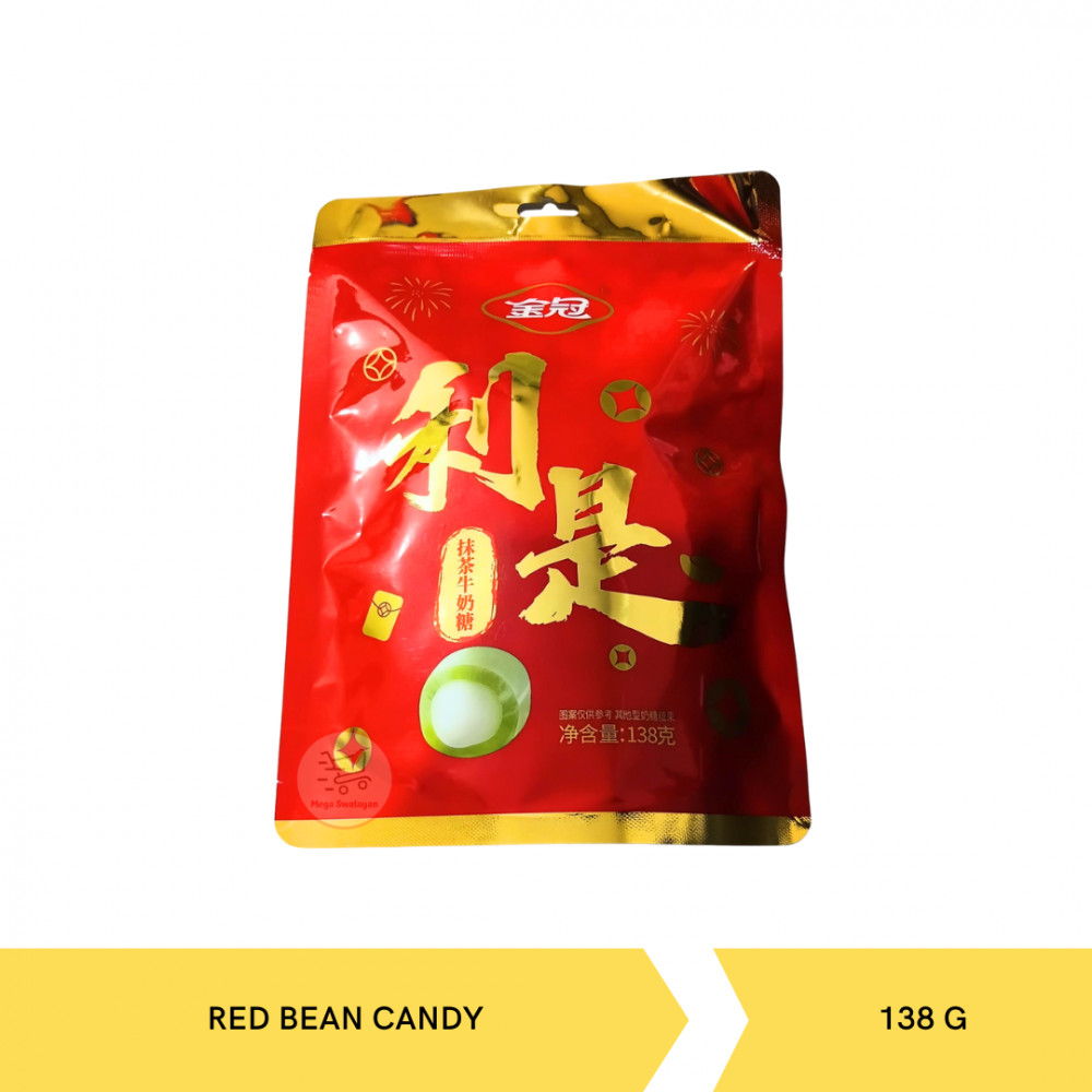 GOLDEN CROWN JGF127 RED BEAN CANDY 138G X 24