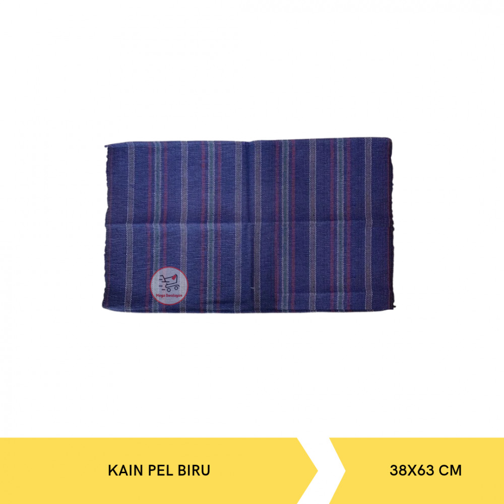 KAIN PEL BIRU 38X63CM