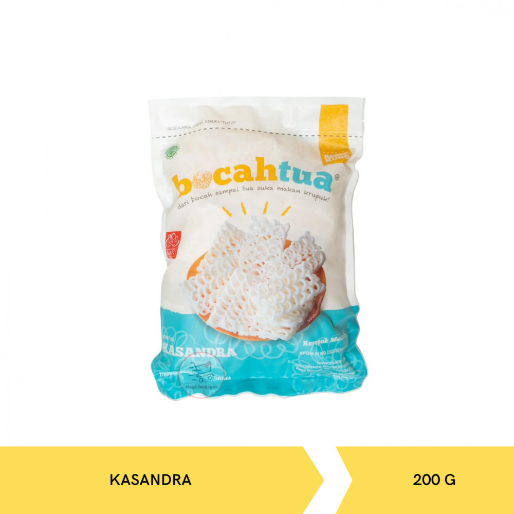 BOCAH TUA KRUPUK KASANDRA 200G X 24