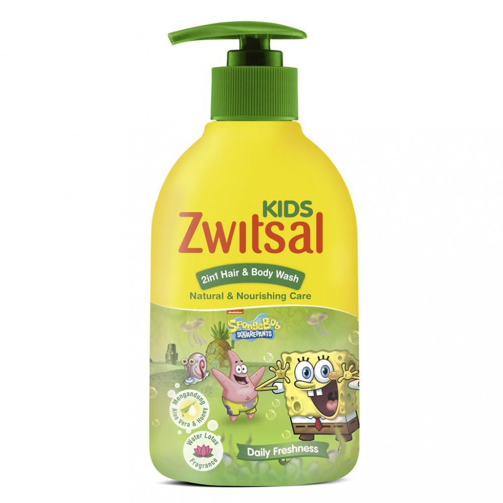 ZWITSAL KID HAIR&BW DAILY FRESHNESS PUMP 280ML