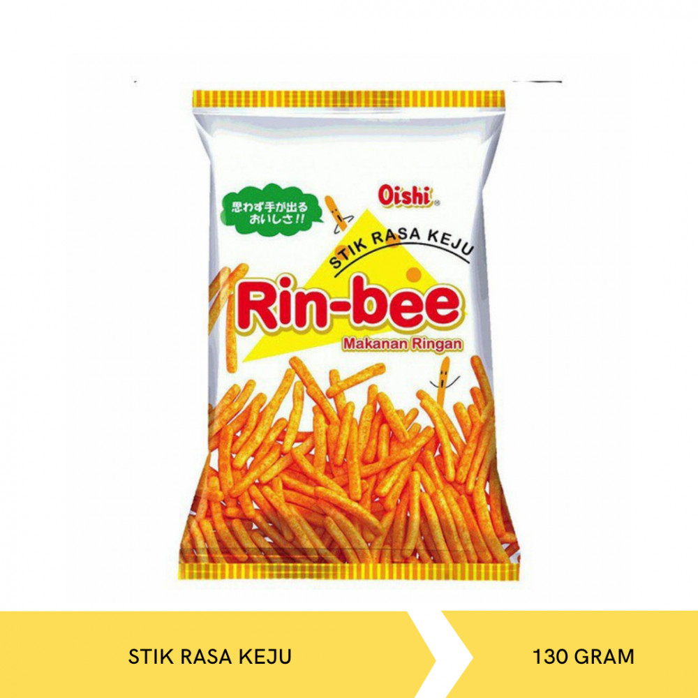 OISHI RIN BEE STIK RASA KEJU 130G X 12