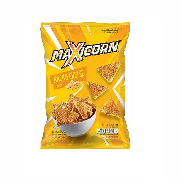 MAXICORN CHIPS NACHO CHEESE 140G X 20