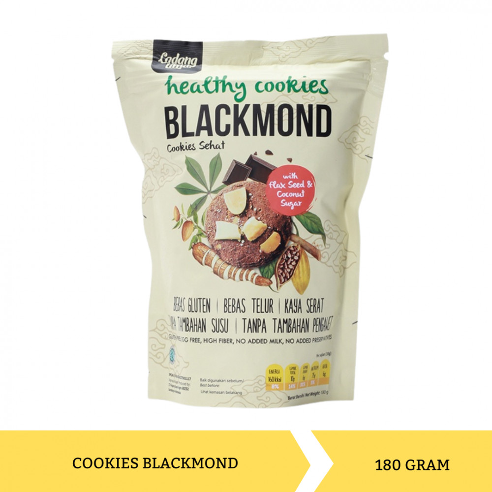 LADANG LIMA COOKIES BLACKMOND 180G X 12