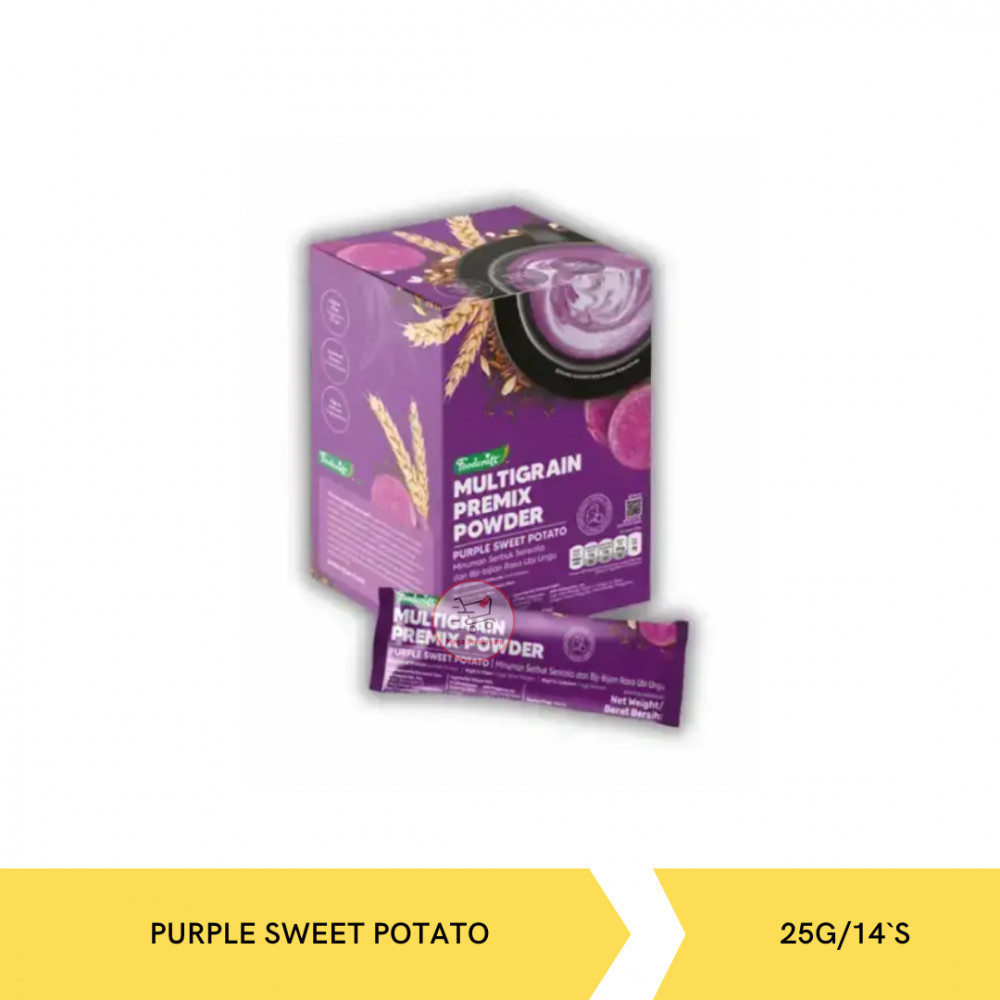 FOODCRAFT MULTIGRAIN PURPLE S. POTATO 25G/14`S X 18KTK