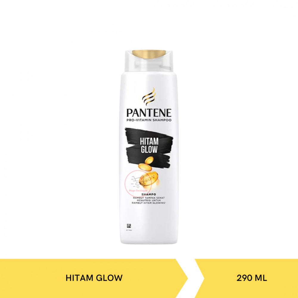 PANTENE SHP BLACK GLOW 290ML X 12