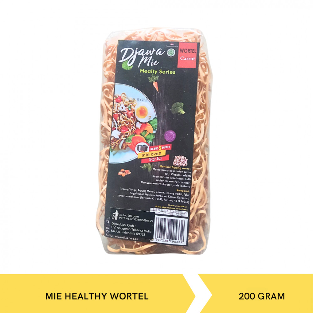 DJAWA MIE HEALTHY WORTEL 200G X 20