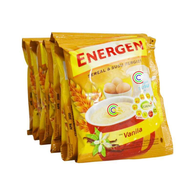 ENERGEN VANILA BANDED 34G/10`S X 16
